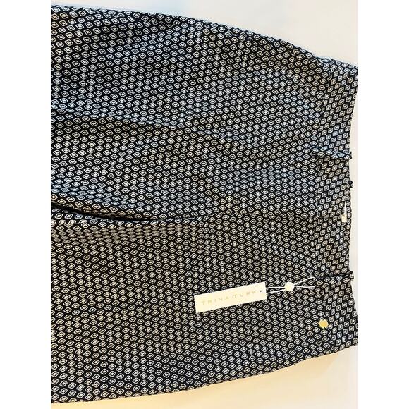 NWT Trina Turk Gemometric Bermuda Shorts Women 8 Chic Career Vacation Black - Picture 13 of 15